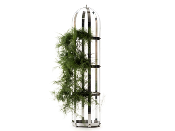LA GABBIA - Open aluminium bookcase by Opinion Ciatti - view 2